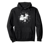 Vintage Snoopy Cuerpo Positivo Envejecimiento Amor Mente Sana Self Sudadera con Capucha