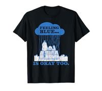 Vintage Snoopy Mal Día Sentirse Azul Triste No Importa lo Que Sea Camiseta