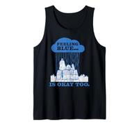 Vintage Snoopy Mal Día Sentirse Azul Triste No Importa lo Que Sea Camiseta sin Mangas