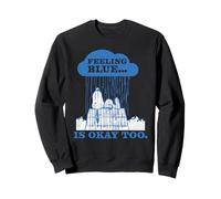 Vintage Snoopy Mal Día Sentirse Azul Triste No Importa lo Que Sea Sudadera