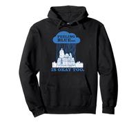 Vintage Snoopy Mal Día Sentirse Azul Triste No Importa lo Que Sea Sudadera con Capucha
