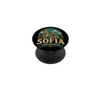 Vintage Sofía Bulgaria - Recuerdo de Viaje PopSockets PopGrip Adhesivo