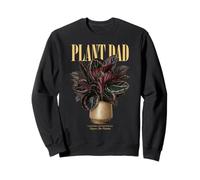 Vintage Sorpresa Estrella Calathea Planta Papá Naturaleza Flora Jardín Sudadera