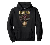 Vintage Sorpresa Estrella Calathea Planta Papá Naturaleza Flora Jardín Sudadera con Capucha