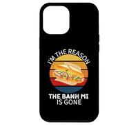 Vintage Soy la razón por la Que Banh Mi se ha ido Amante de la Comida Carcasa para iPhone 12 Pro MAX