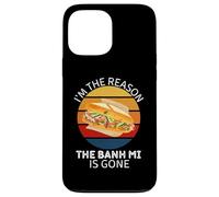 Vintage Soy la razón por la Que Banh Mi se ha ido Amante de la Comida Carcasa para iPhone 13 Pro MAX