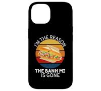 Vintage Soy la razón por la Que Banh Mi se ha ido Amante de la Comida Carcasa para iPhone 14