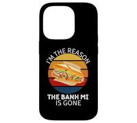 Vintage Soy la razón por la Que Banh Mi se ha ido Amante de la Comida Carcasa para iPhone 14 Pro