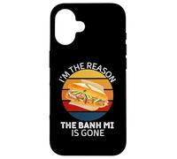 Vintage Soy la razón por la Que Banh Mi se ha ido Amante de la Comida Carcasa para iPhone 16