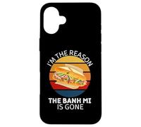 Vintage Soy la razón por la Que Banh Mi se ha ido Amante de la Comida Carcasa para iPhone 16 Plus