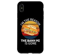 Vintage Soy la razón por la Que Banh Mi se ha ido Amante de la Comida Carcasa para iPhone XS MAX