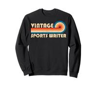 Vintage Sports Writer Job Title Birthday Idea Sudadera