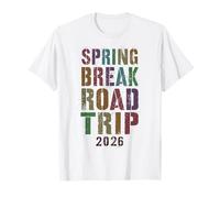 Vintage Spring Break Road Trip 2026 Vacaciones Surfing Vacay Camiseta