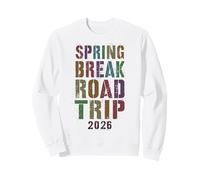 Vintage Spring Break Road Trip 2026 Vacaciones Surfing Vacay Sudadera