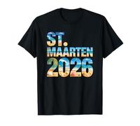 Vintage ST Maarten 2026 Vacay Travel Vacation Besties Familia Camiseta
