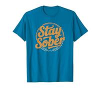 Vintage Stay Sober AA Niñas NA Aniversario Mujeres Comunidad Camiseta