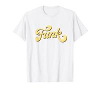 Vintage Style Soul Music/Retro Dancing 80s Disco - Funk Camiseta gráfica económica, Hombre, Blanco, M