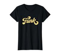 Vintage Style Soul Music/Retro Dancing 80s Disco - Funk Camiseta gráfica económica, Mujer, Negro, L