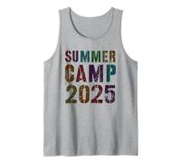 Vintage SUMMER CAMP 2025 Campground Personal Vibes Director Camiseta sin Mangas