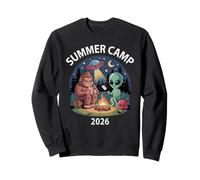 Vintage Summer Camp 2026 Alien Director Equipo Anfitrión Aventura Sudadera