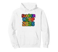 Vintage Summer Camp 2026 Camping Anfitrión Equipo Coordinador del Caos Sudadera con Capucha