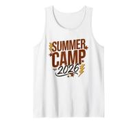 Vintage Summer Camp 2026 Director del Equipo anfitrión de Camping Camiseta sin Mangas