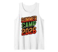 Vintage Summer Camp 2026 Director del Equipo anfitrión de Camping Smore Camiseta sin Mangas