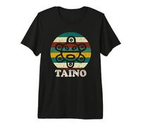 Vintage Sun Distressed Taino Sun Symbol Gift Taino Shirt Camiseta Premium