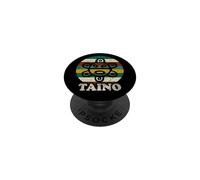 Vintage Sun Distressed Taino Sun Symbol Gift Taino Shirt PopSockets PopGrip Adhesivo