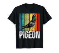 Vintage Sunset Cool Retro Paloma Racing Bird Colombophile Camiseta