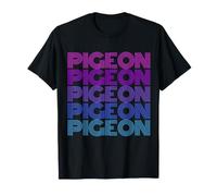 Vintage Sunset Cool Retro Pigeon Graphic para Hombres, Mujeres y niños Camiseta