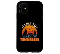 Vintage Sunset Tennessee, Hiking Camping, Outdoors Tennessee Carcasa para iPhone 11