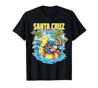 Vintage Surfer California I Retro Santa Cruz California Camiseta