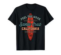 Vintage Surfer California I Retro Santa Cruz California Camiseta