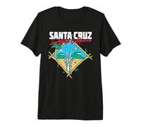 Vintage Surfer California I Retro Santa Cruz California Camiseta Premium