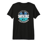 Vintage Surfer California I Retro Santa Cruz California Camiseta Premium