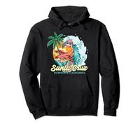 Vintage Surfer California I Retro Santa Cruz California Sudadera con Capucha
