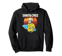 Vintage Surfer California I Retro Santa Cruz California Sudadera con Capucha