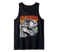 Vintage T Rex dinosaur Camiseta sin Mangas