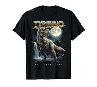Vintage T-Rex Moon 90s Bootleg Dinosaurio Prehistórico Trex Camiseta