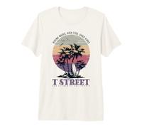 Vintage T Street San Clemente California Retro Surf Camiseta Premium