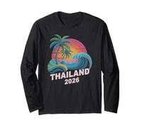 Vintage Tailandia 2026 Vacay Best Ever Vacation Hermanas Mamás Manga Larga