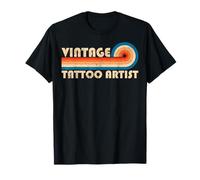 Vintage Tattoo Artist Job Title Birthday Idea Camiseta