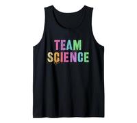 Vintage Team Science Stem Crew Steam Squad Tecnología Rocas Camiseta sin Mangas