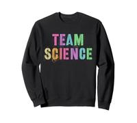 Vintage Team Science Stem Crew Steam Squad Tecnología Rocas Sudadera