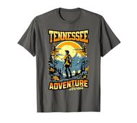 Vintage Tennessee, Adventure Awaits. Tennessee Outdoors Camiseta