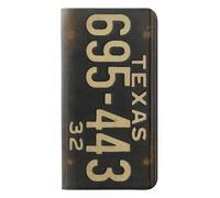 Vintage Texas Car License Plate Caso Del Tirón Funda Carcasa Case para Google Pixel 7a