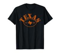 Vintage Texas Est 1845 El estado de la estrella solitaria envejecido Camiseta