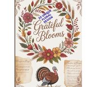 Vintage Thanksgiving Floral Scrapbook Paper: 40 Decorative Background Pages | 8.5" x 11" | Floral Autumn Aesthetic for Crafts, Journaling, Card Making & DIY Projects