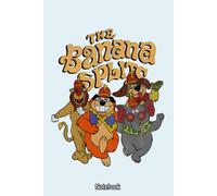 Vintage The Banana Splits Notebook: Portable Composition Book for Homework Notes